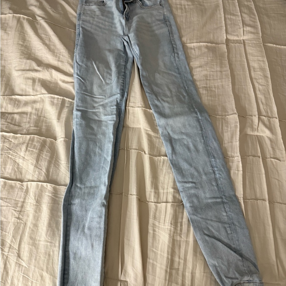 American Eagle Outfitters Sky Blue Skinny Jeans